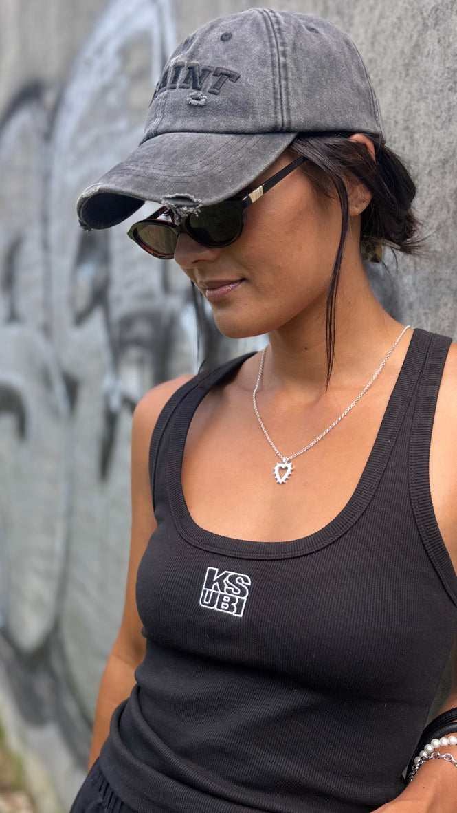 Stacked Origin Tank BLACK