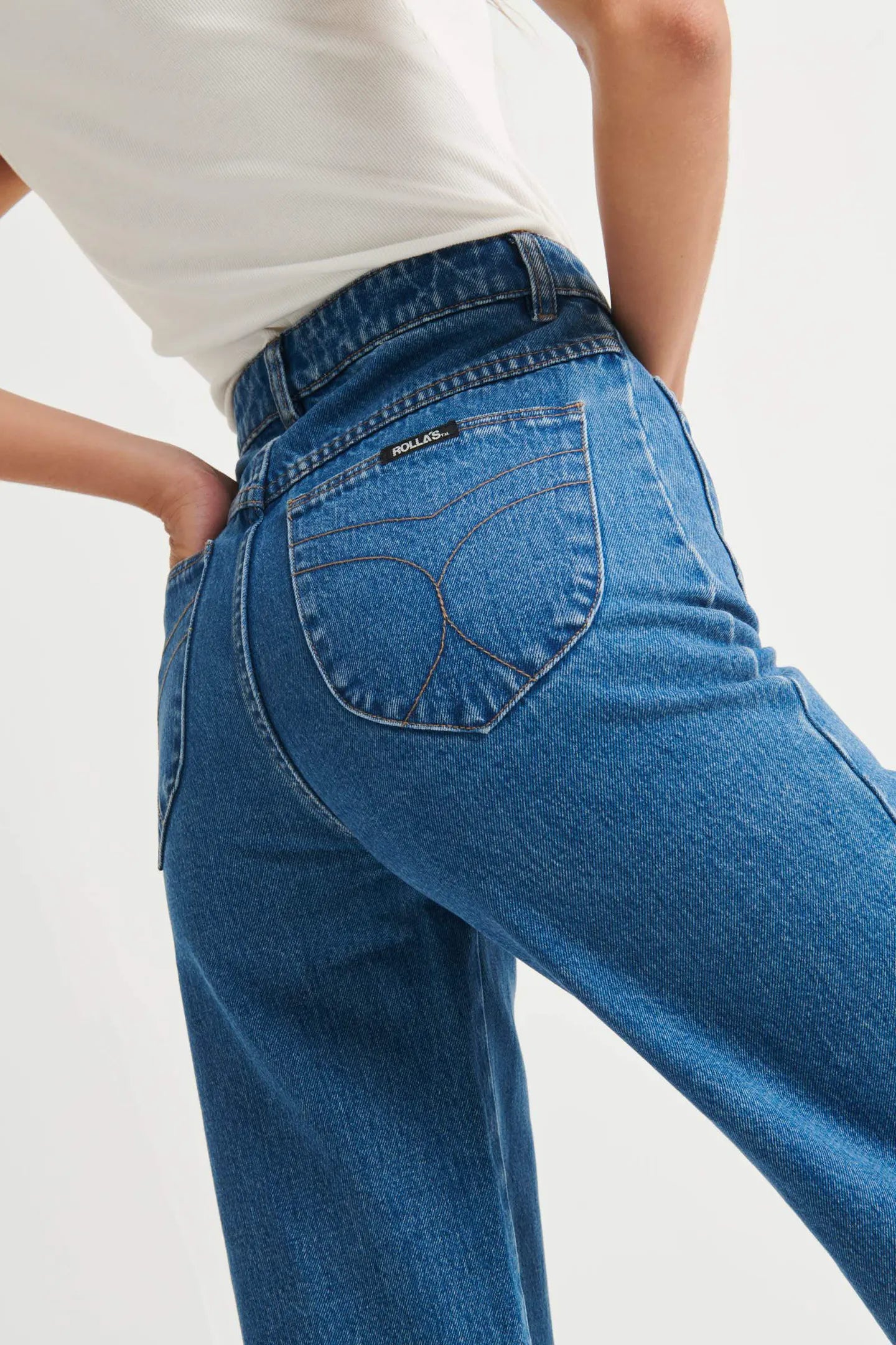 ROLLAS // Sailor Jean ASHLEY BLUE LONG