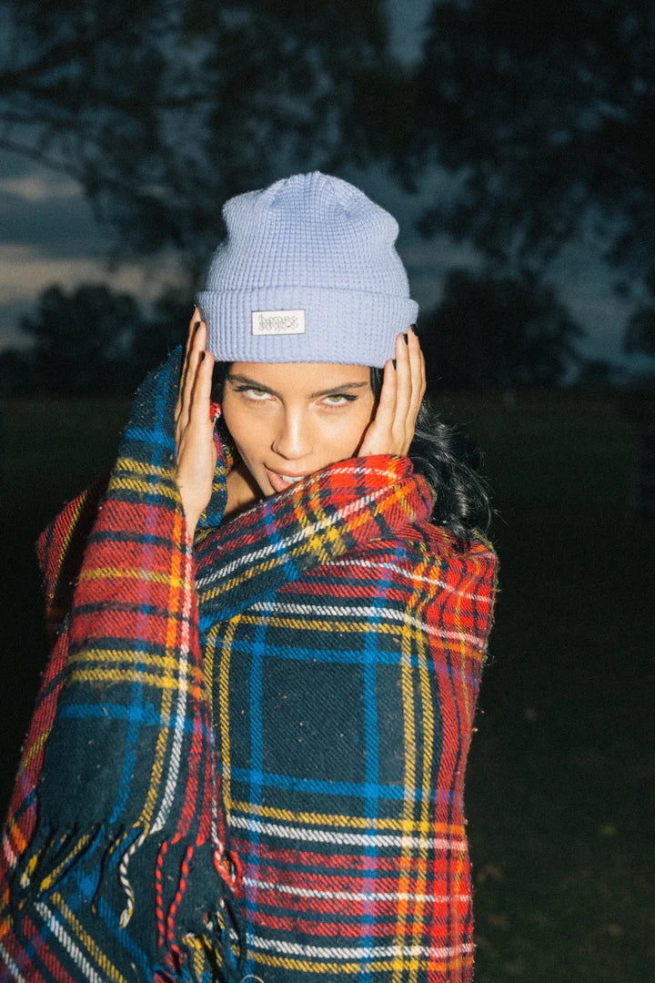 BILLY BONES // Cobain Steeze Waffle Knit Beanie