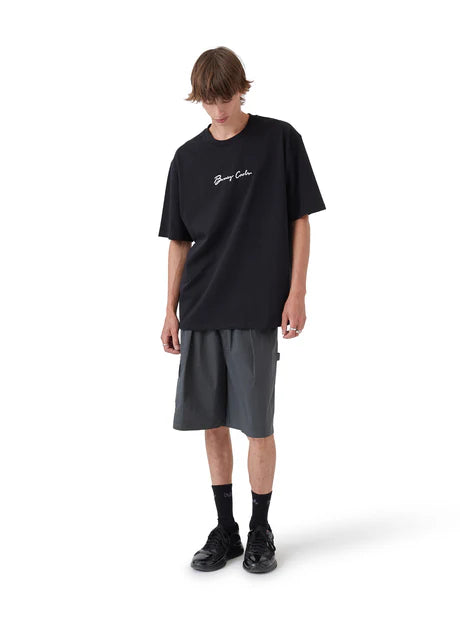 BARNEY COOLS // Logo Tee BLACK