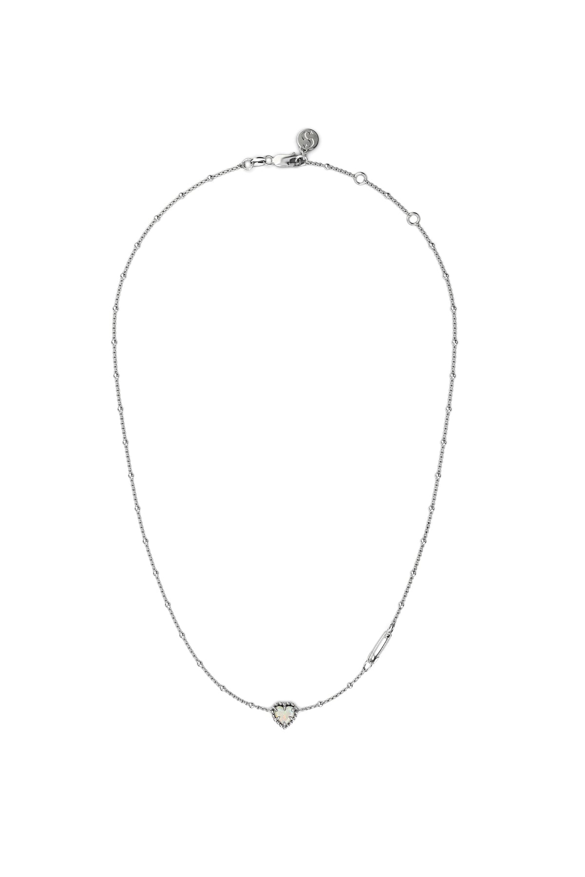 SGC // Dahlia's Heart Necklace OPAL