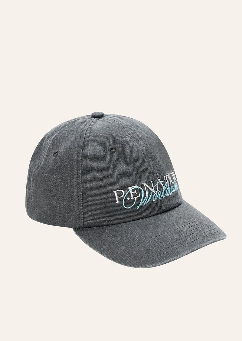 P.E NATION // New Heritage Cap WASHED CAVIAR
