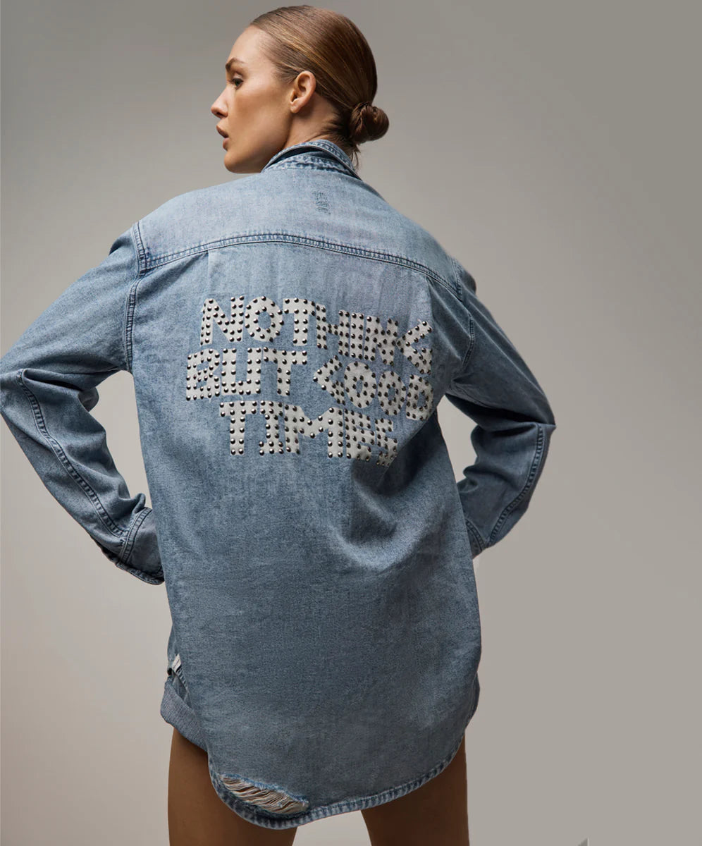 ONE TEASPOON // Limited Edition Denim Shirt SALTY DOG