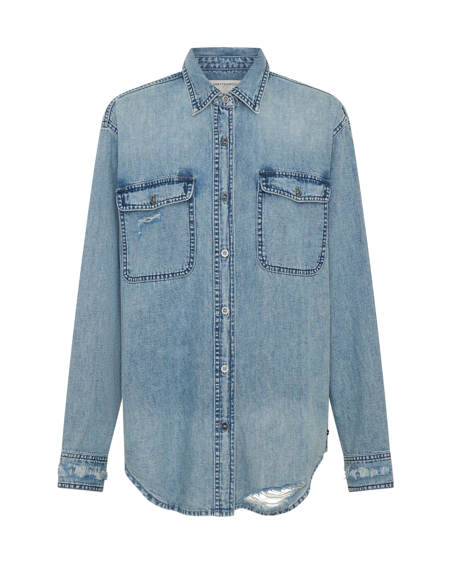 ONE TEASPOON // Limited Edition Denim Shirt SALTY DOG