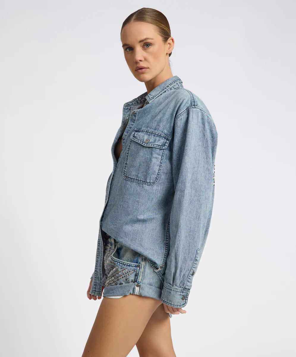 ONE TEASPOON // Limited Edition Denim Shirt SALTY DOG