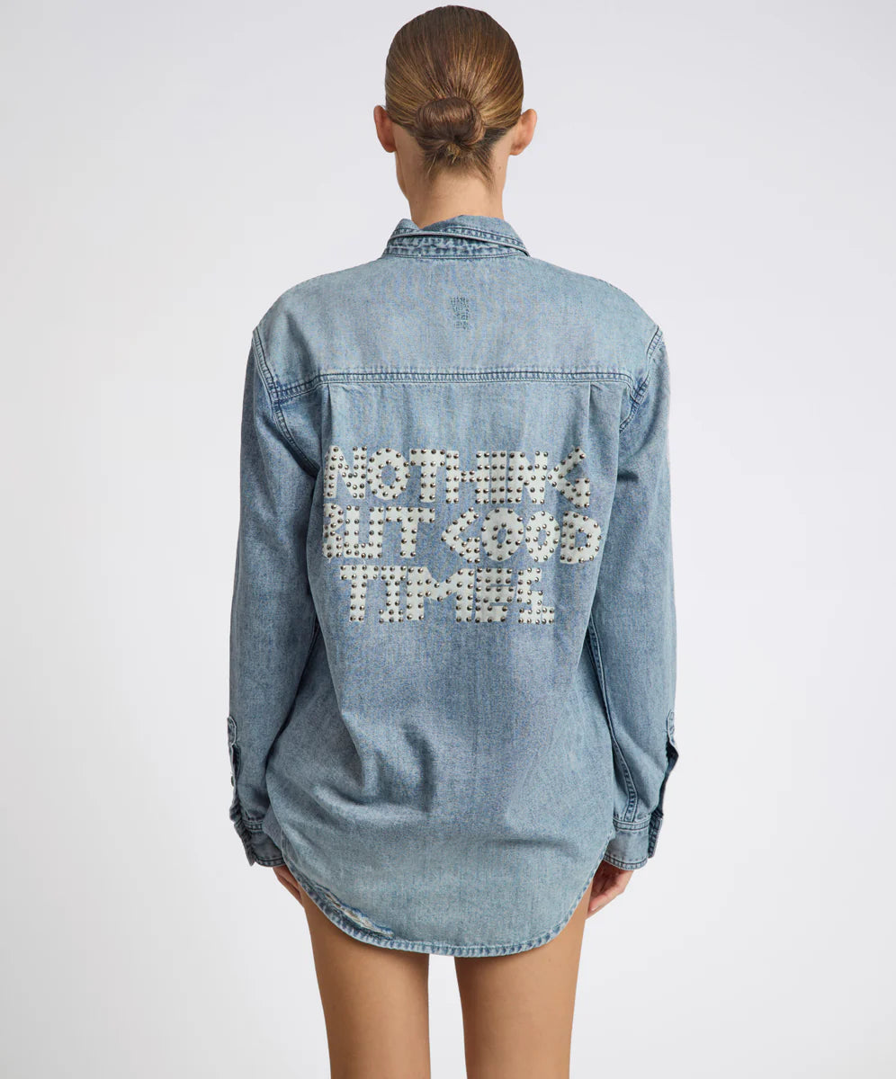 ONE TEASPOON // Limited Edition Denim Shirt SALTY DOG