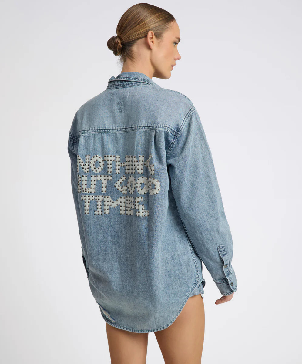 ONE TEASPOON // Limited Edition Denim Shirt SALTY DOG