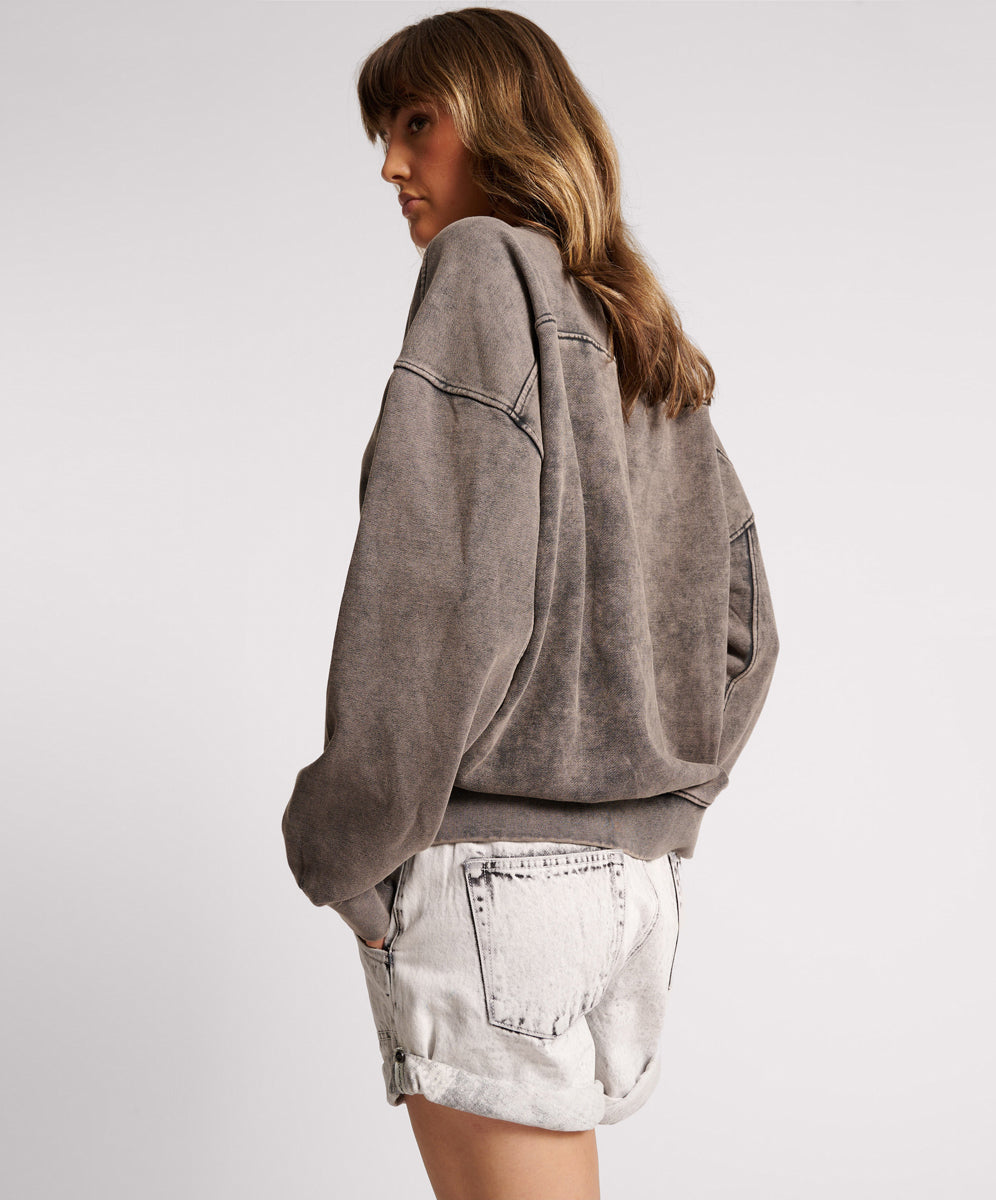 ONE TEASPOON // Bower Bird Sweater CHARCOAL