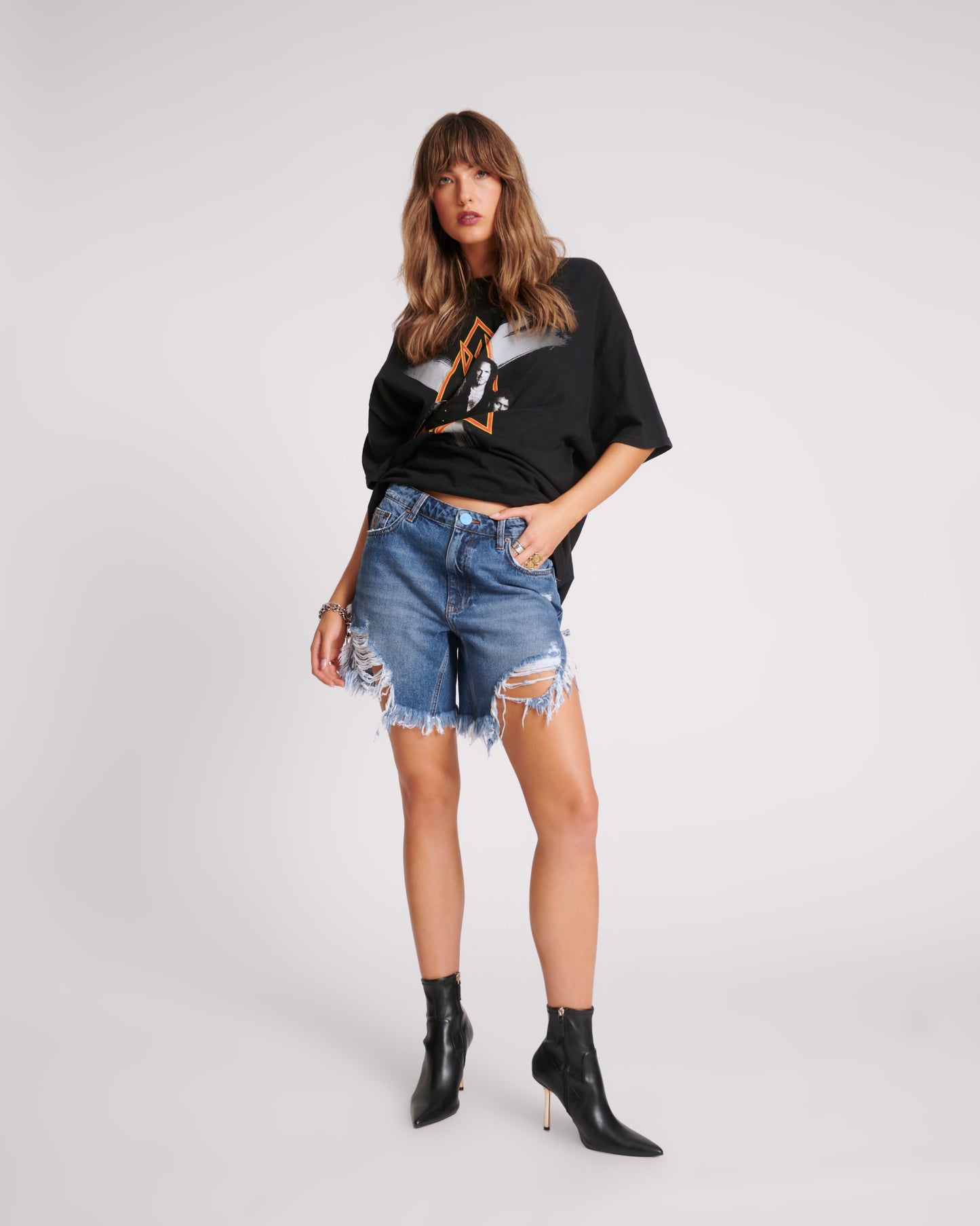 ONE TEASPOON // Frankies High Waist BLUE THUNDER