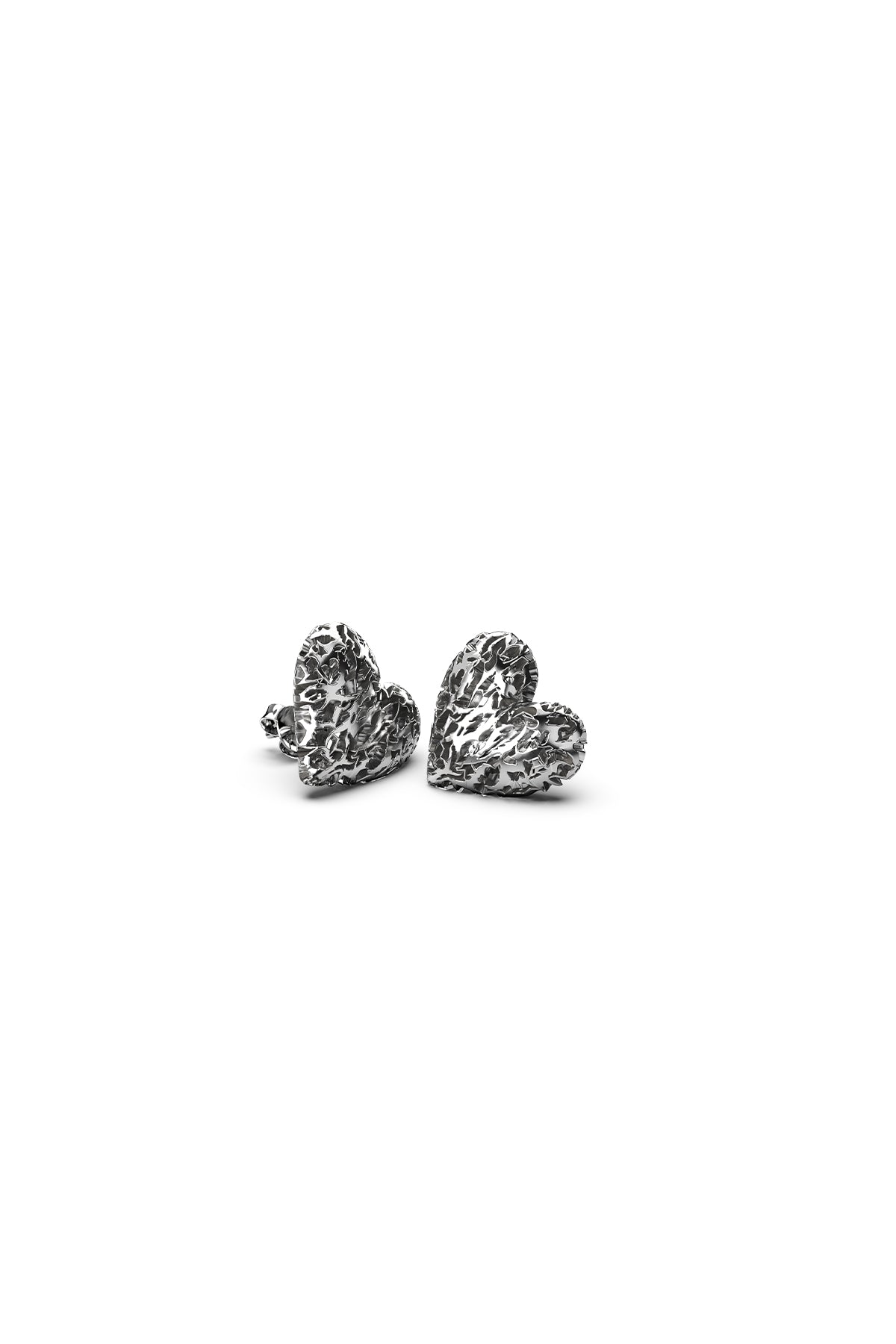 SGC // Death Metal Hearts Earrings