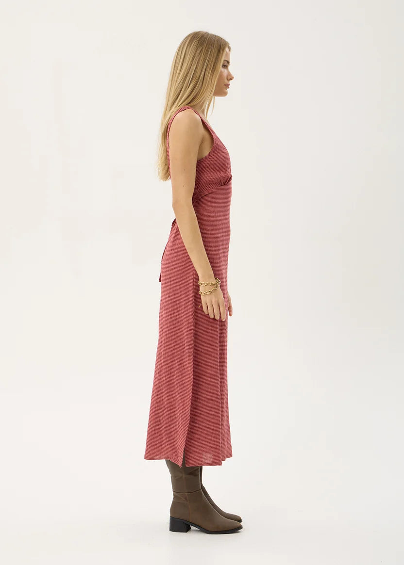 Tully Seerseeker Maxi Dress INDY ROSE CHECK