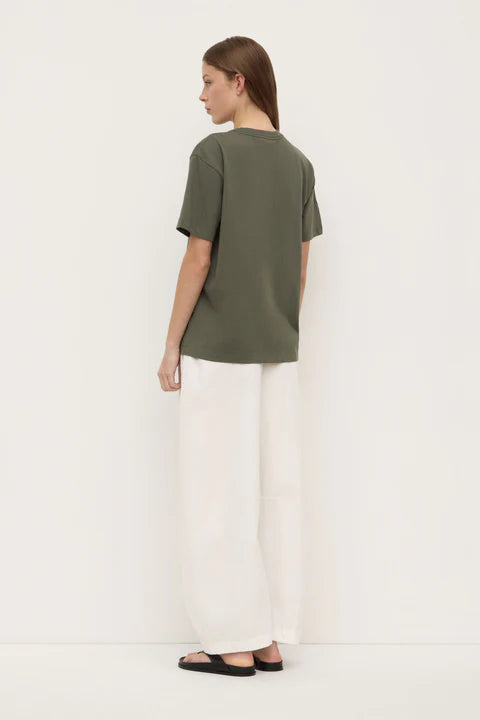 ASSEMBLY LABEL // Atelier Logo Tee MOSS