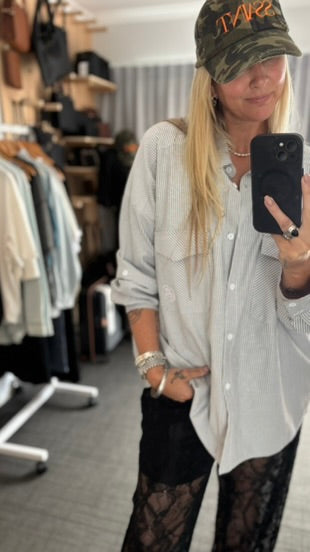 Eastern Shirt BLACK/WHITE