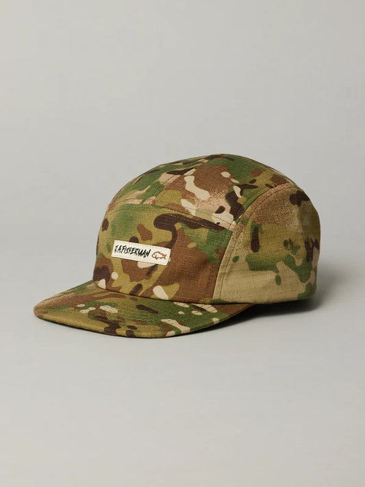 JAF // 5 Panel Cap GREEN CAMO