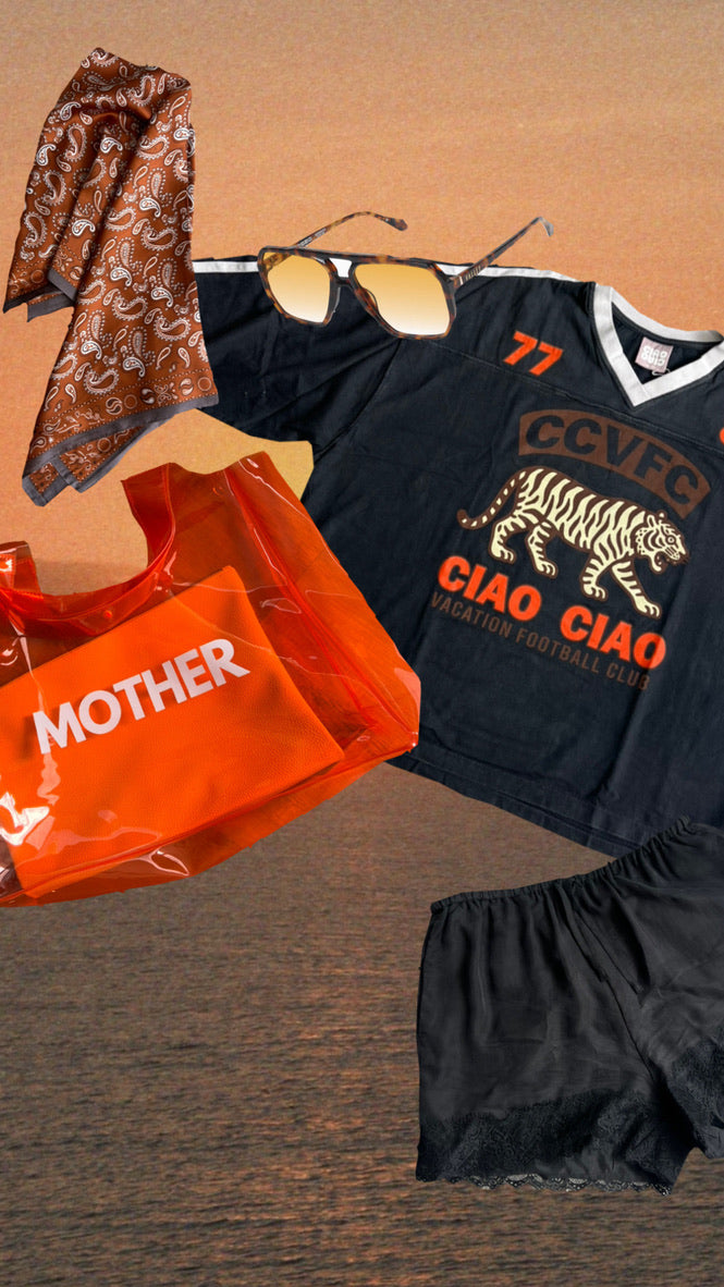 HAPPY LITTLE MOTHER // Jelly Bag TANGERINE