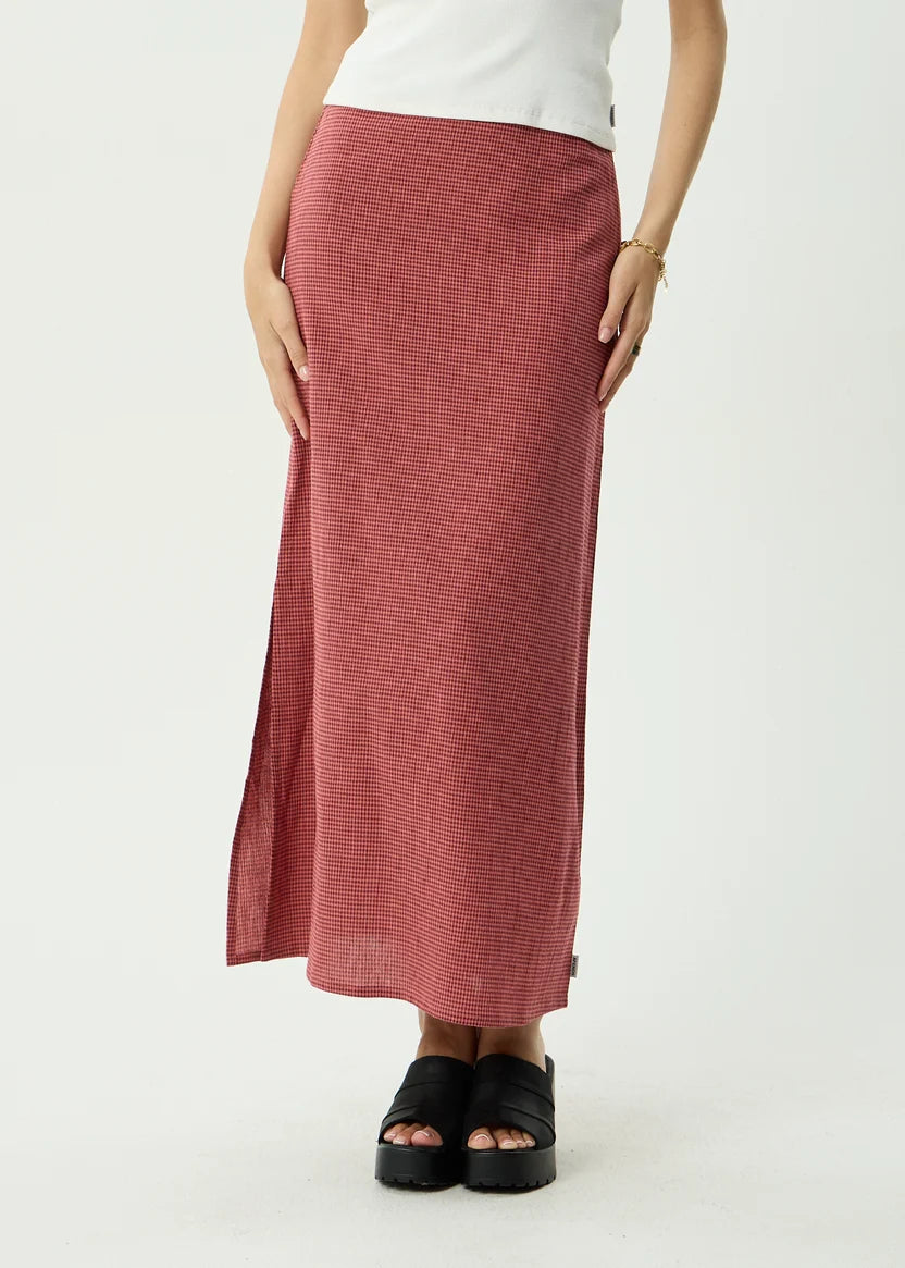 Kali Maxi Skirt INDY ROSE CHECK