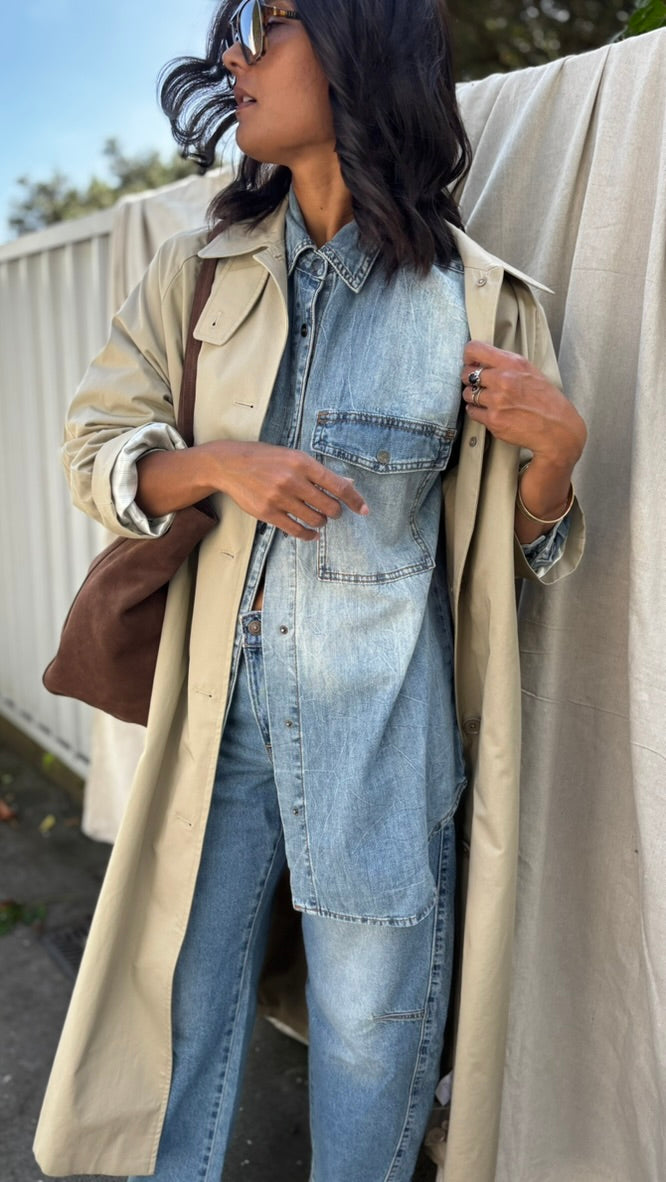 Waverly Car Coat SAND
