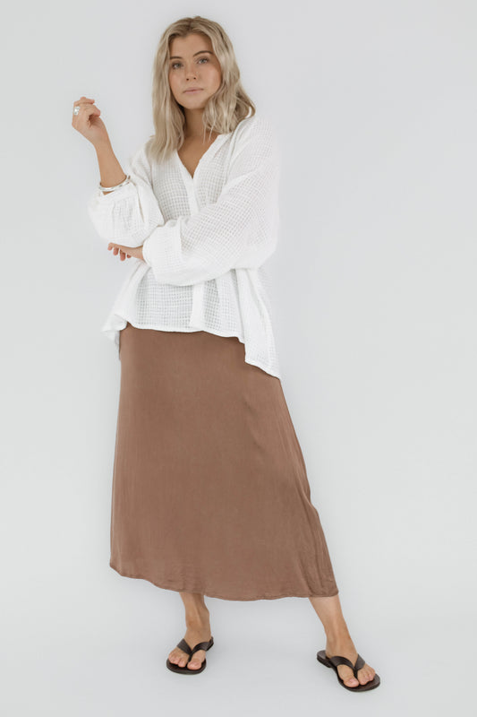 BEIGED // Cisco Shirt Cheesecloth OFF WHITE