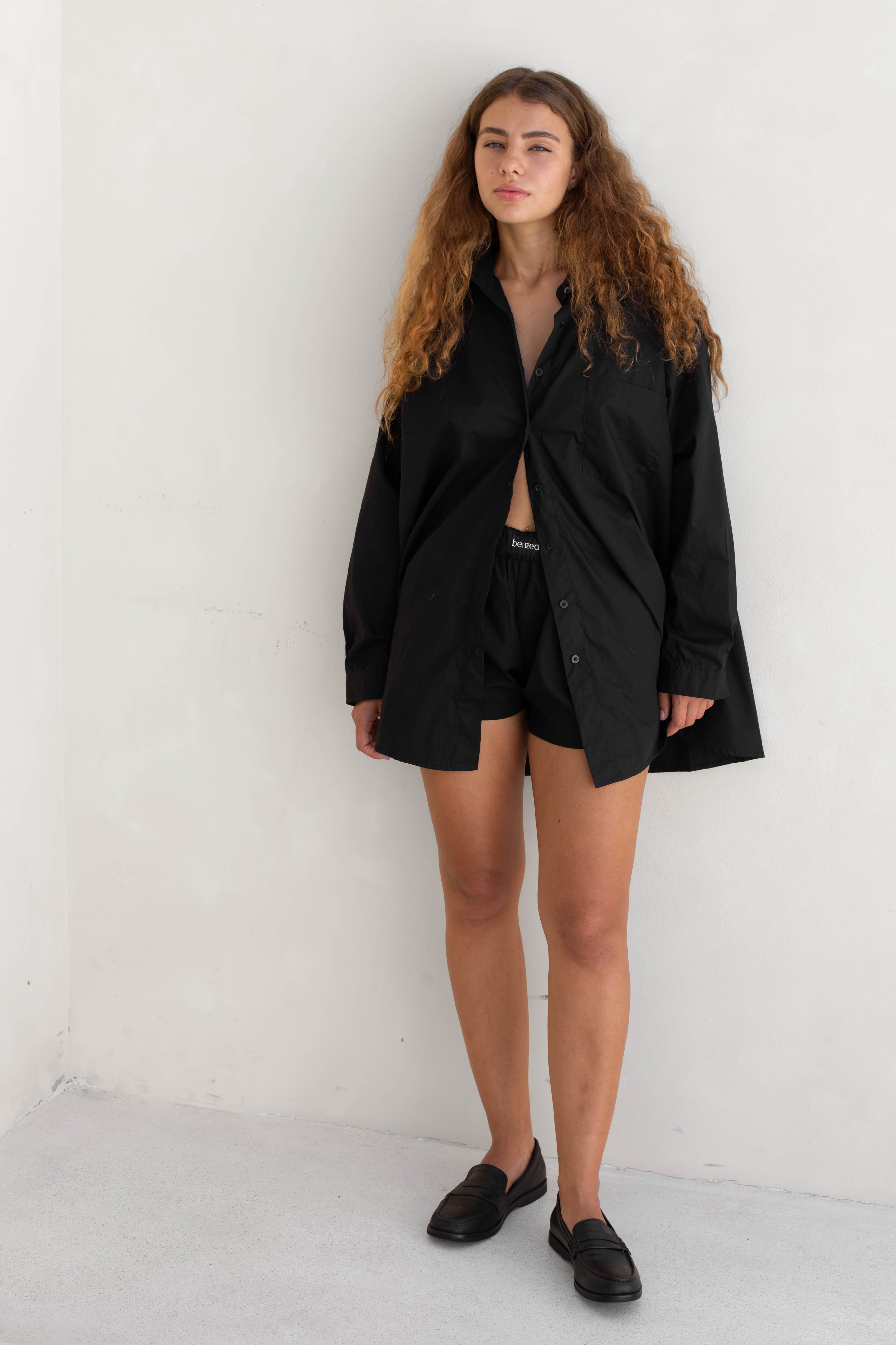 BEIGED // Willa Shirt BLACK