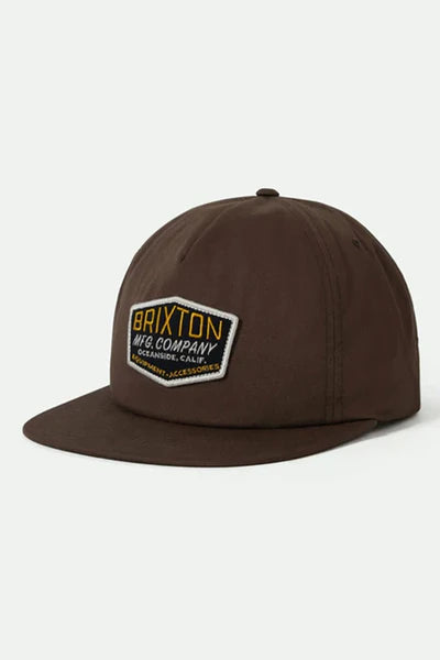 BRIXTON // Coleson HP Snapback BROWN