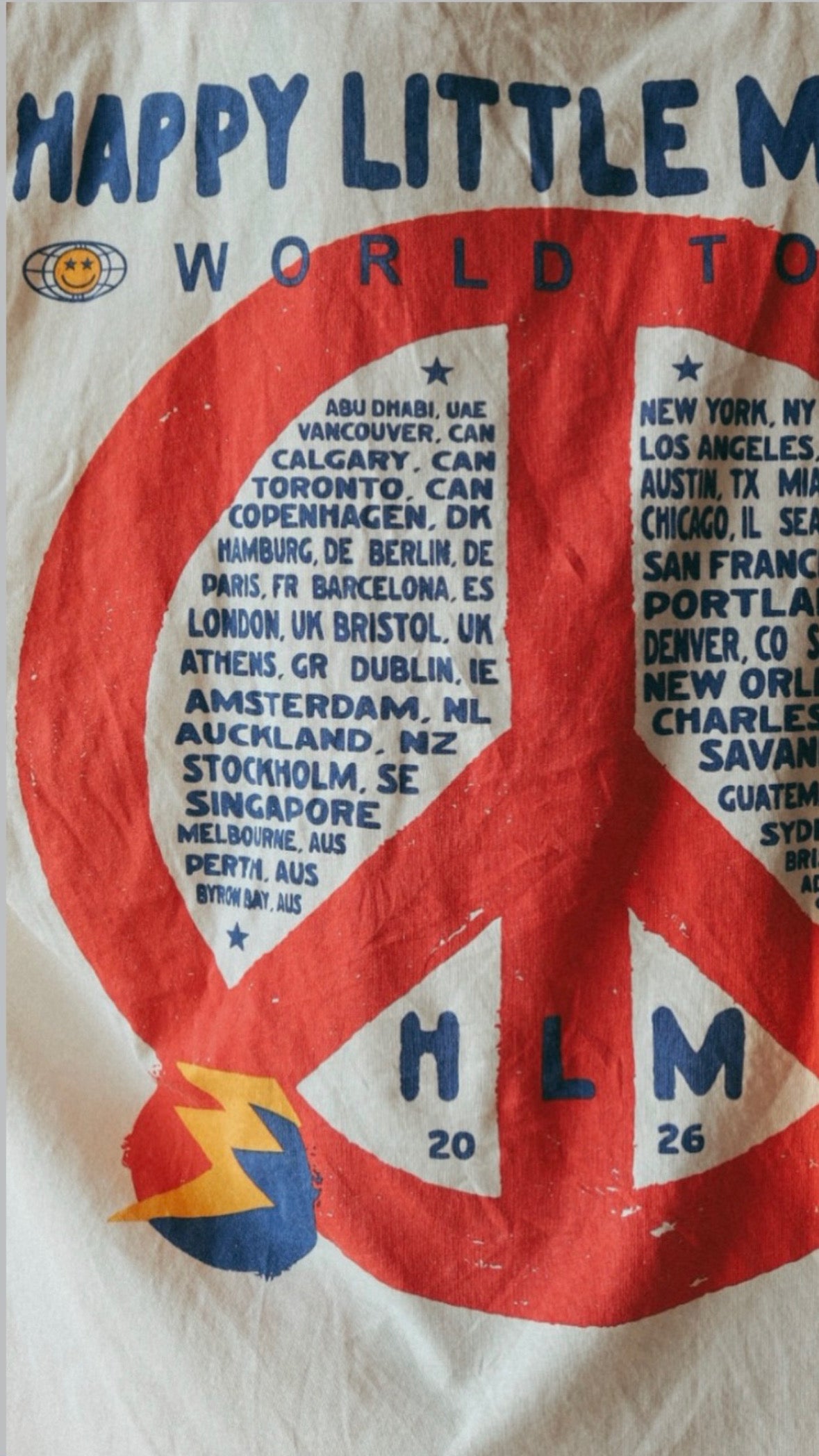 HLM World Tour Tee 2026