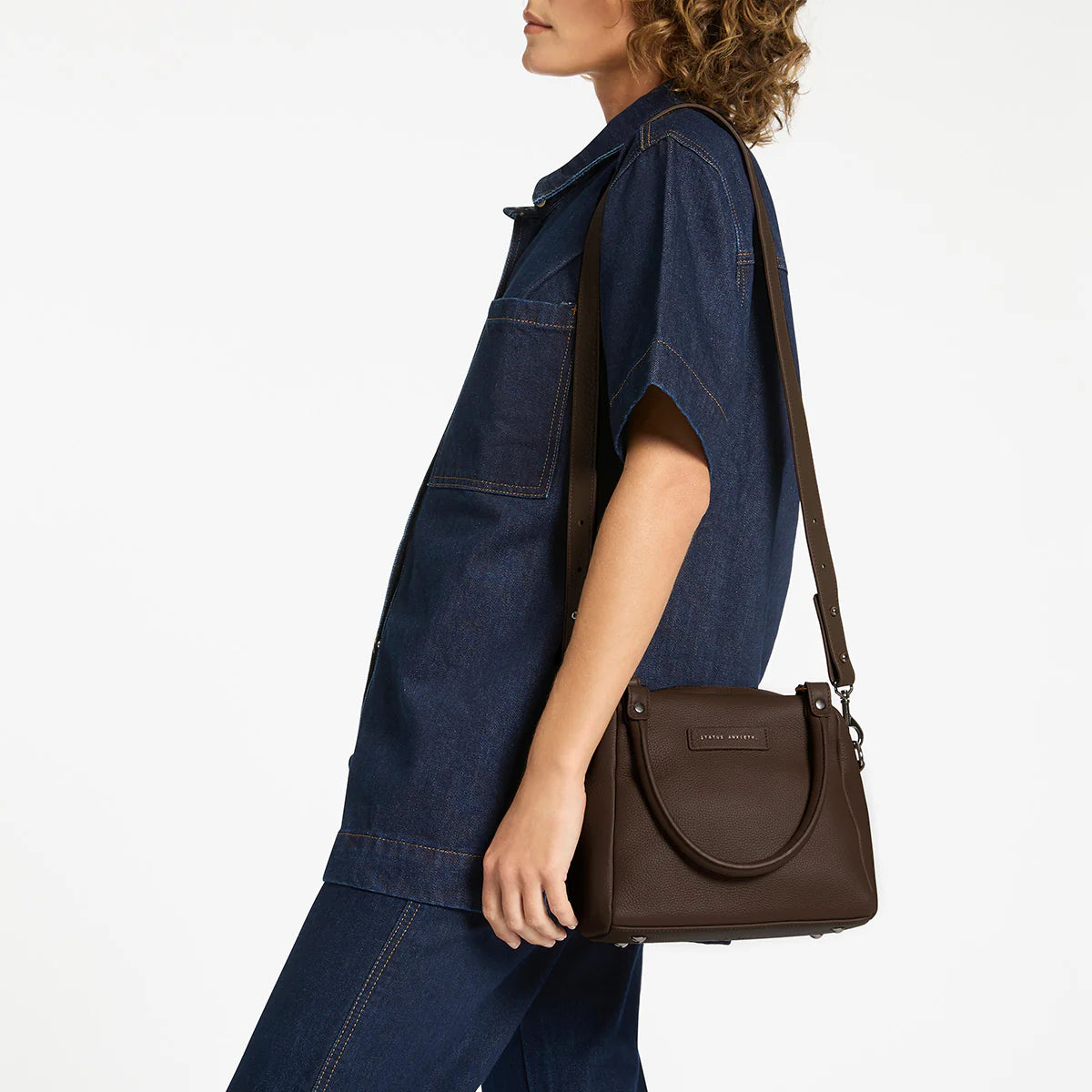 STATUS ANXIETY // Mini Mountains Bag COCOA