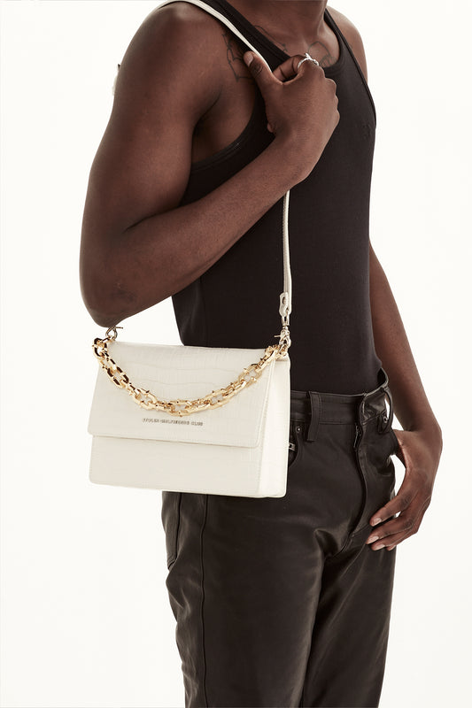 STOLEN GIRLFRIENDS CLUB // Big Trouble Bag CREAM