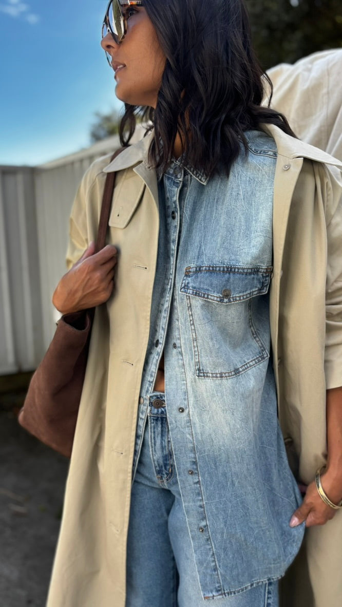 Waverly Car Coat SAND