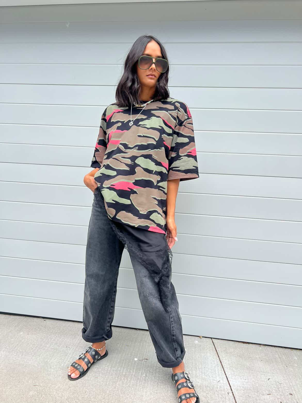 ONE TEASPOON // OT Camo Kobe Tee CAMO