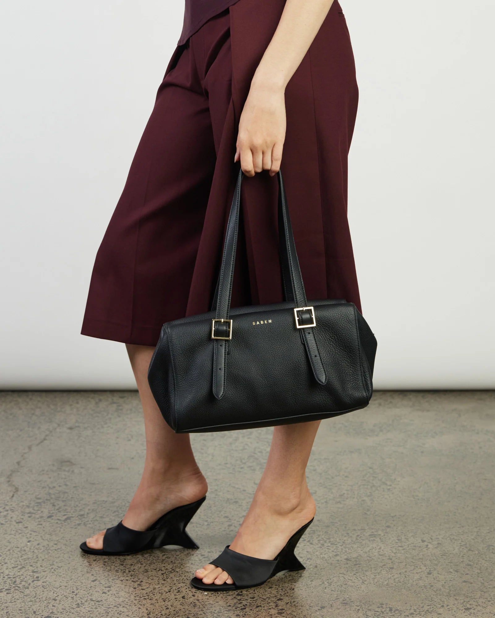 SABEN // Addie Shoulder Bag BLACK