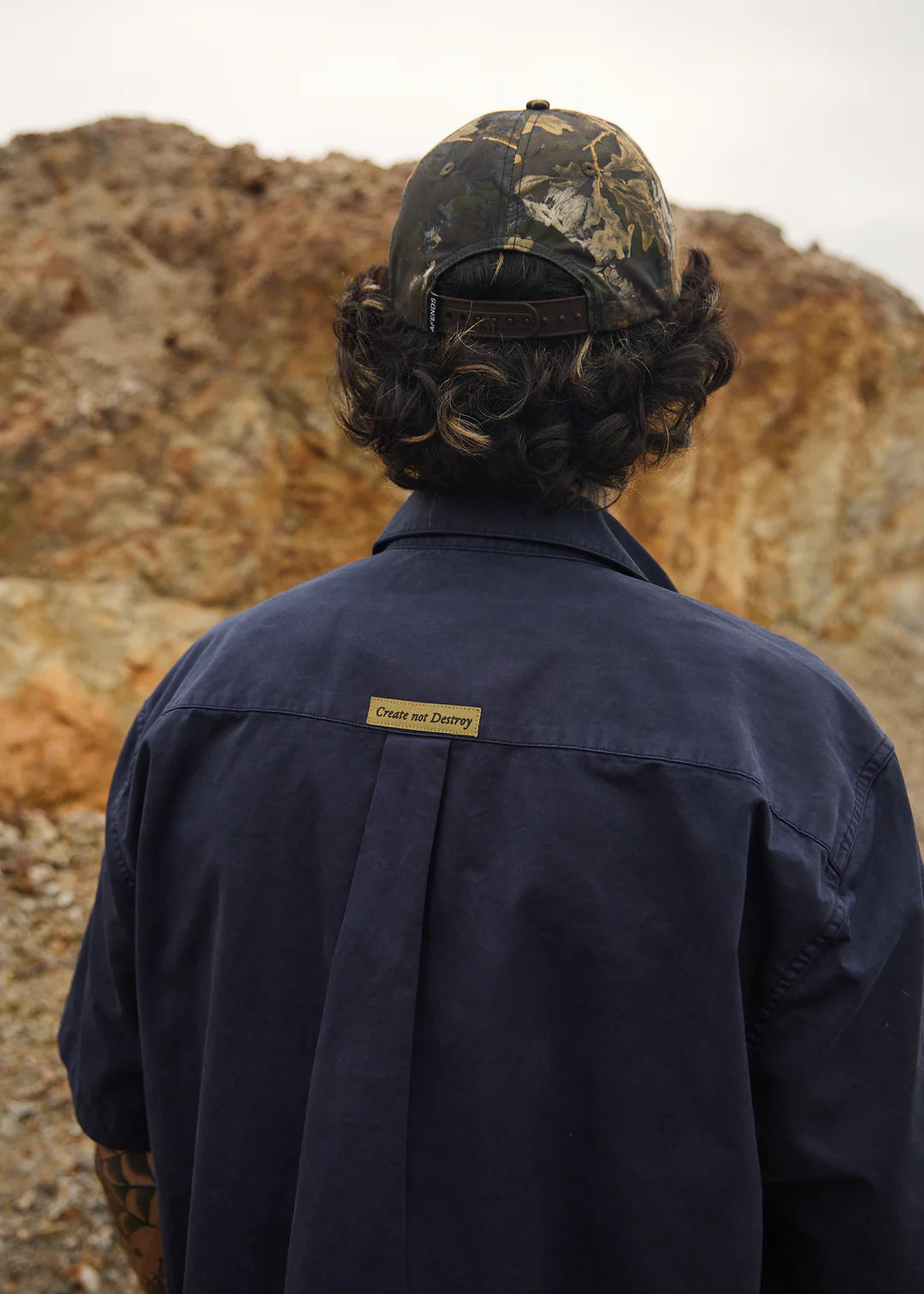 AFENDS // Find Me 6Panel Cap CAMO
