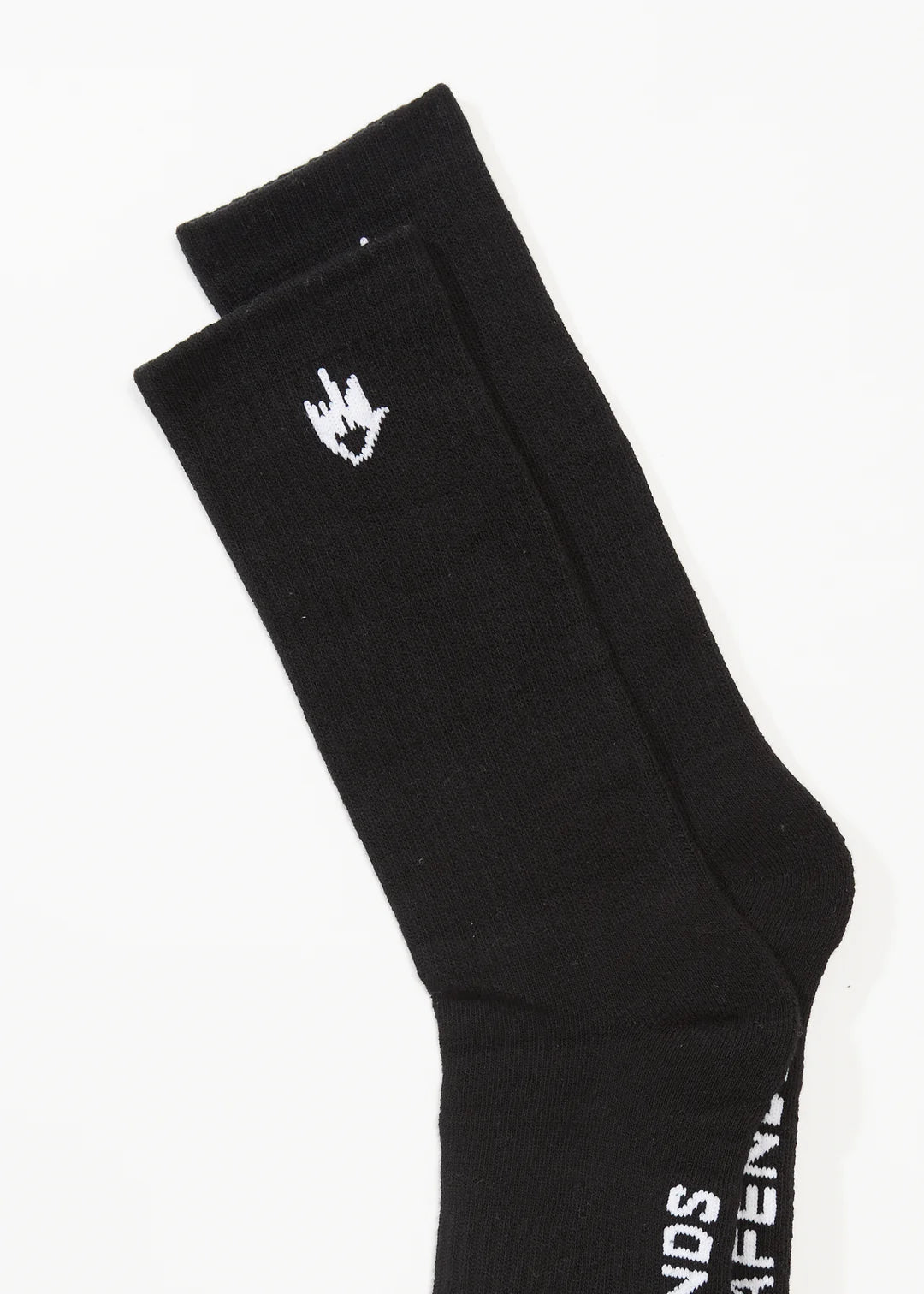 AFENDS // Flame Socks 3Pack BLACK