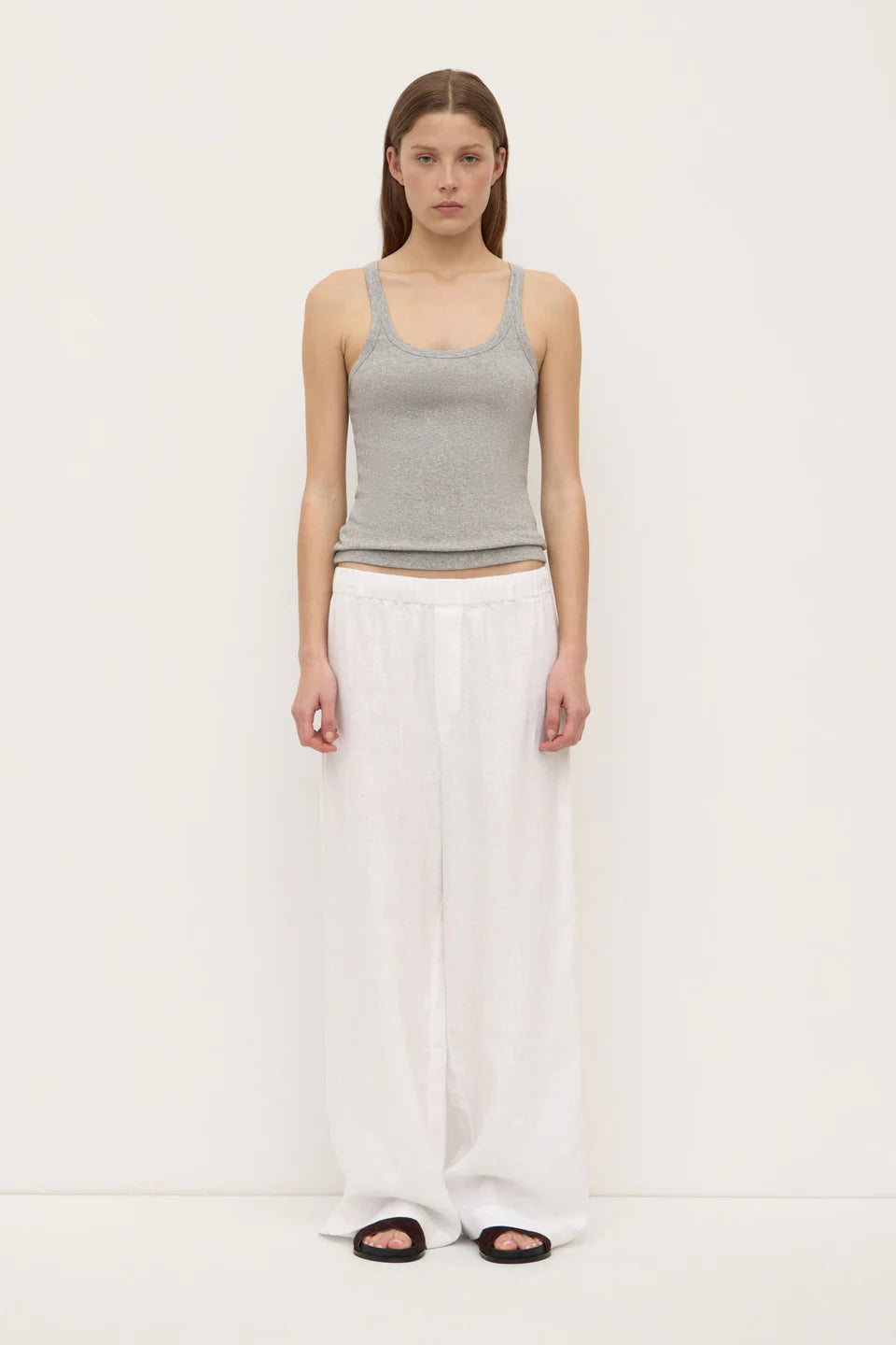 Everyday Linen Pant WHITE