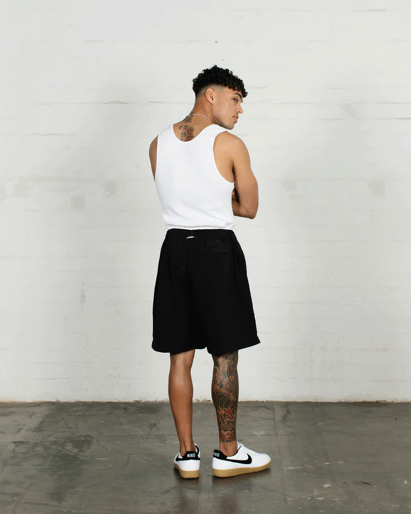 WNDRR // Accent Swim Short BLACK
