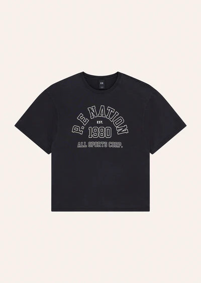 Altitude Tee WASHED BLACK