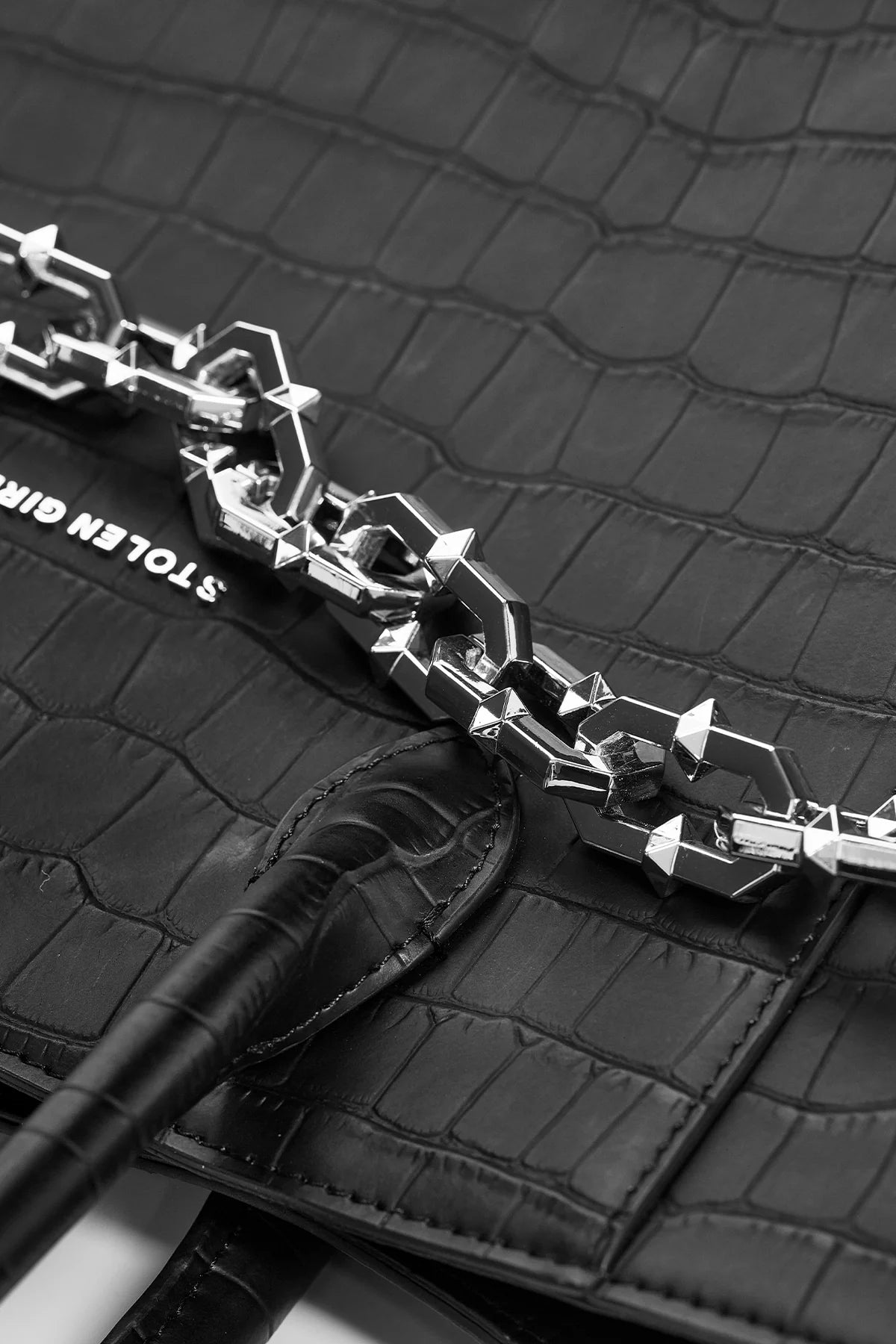 STOLEN GIRLFRIENDS CLUB // Amplifier Tote MATTE BLACK