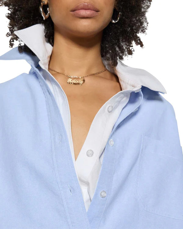 KSUBI // Astra LS Shirt WHITE OXFORD