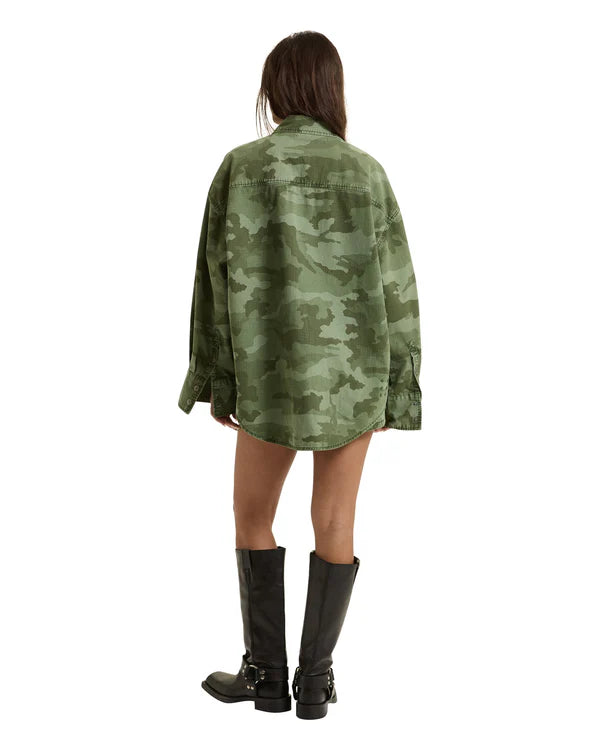 KSUBI // Astra Cargo Shirt HASH CAMO