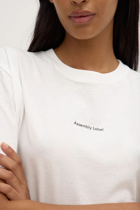 ASSEMBLY LABEL // Atelier Logo Tee WHITE