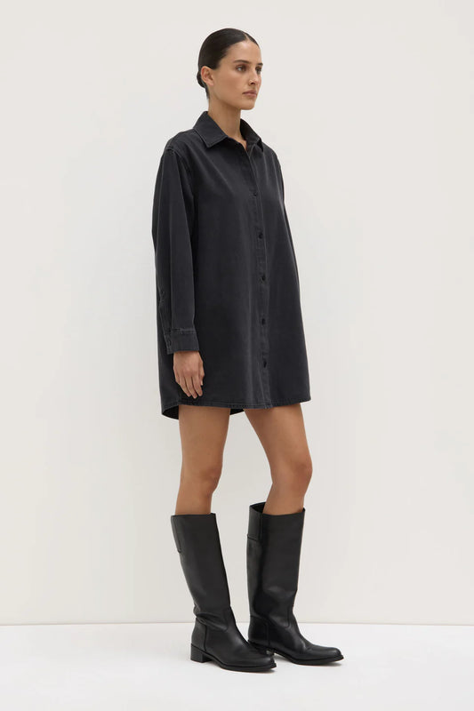 ASSEMBLY LABEL // Athena Denim Shirt Dress