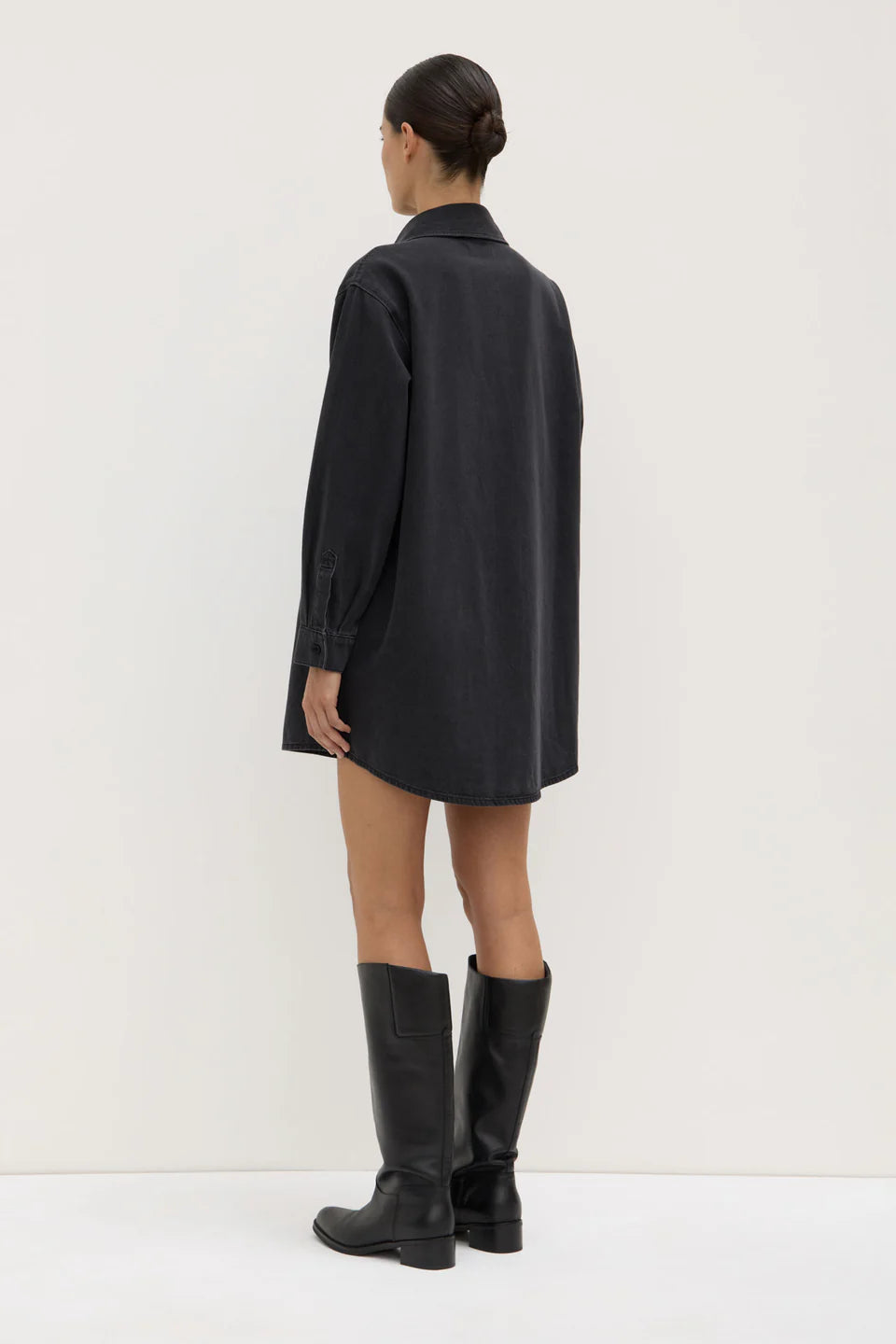 ASSEMBLY LABEL // Athena Denim Shirt Dress