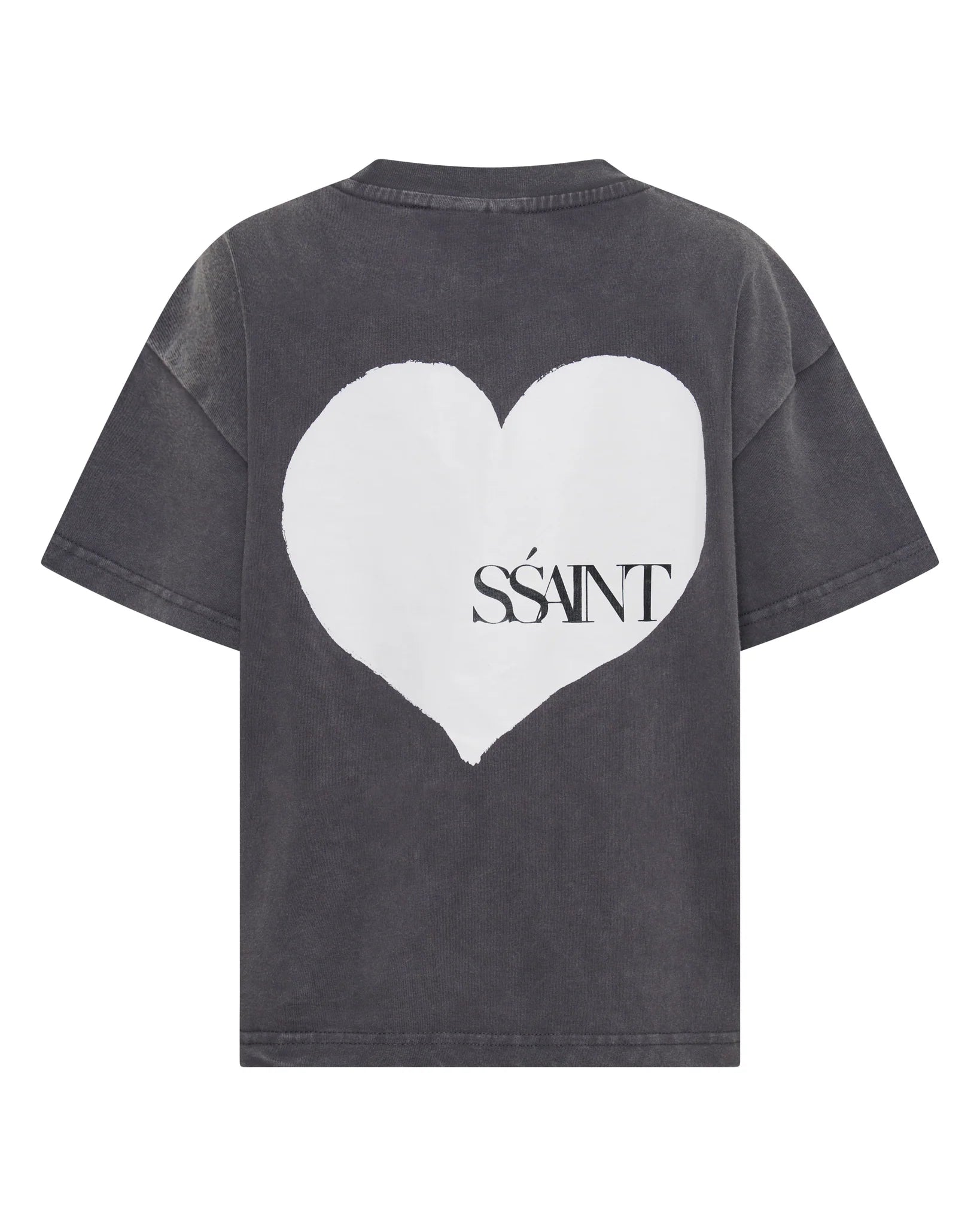 Kids Heart Tee CHARCOAL