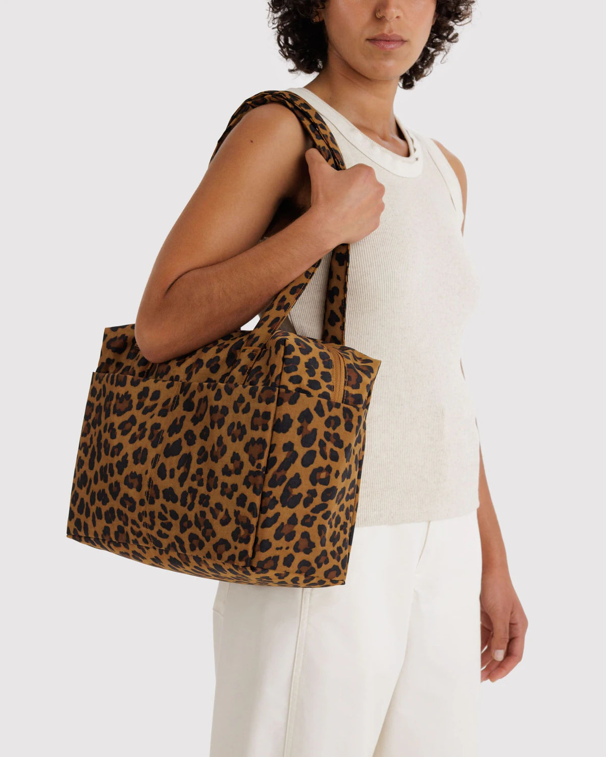 BAGGU // Everyday Cloud Bag LEOPARD