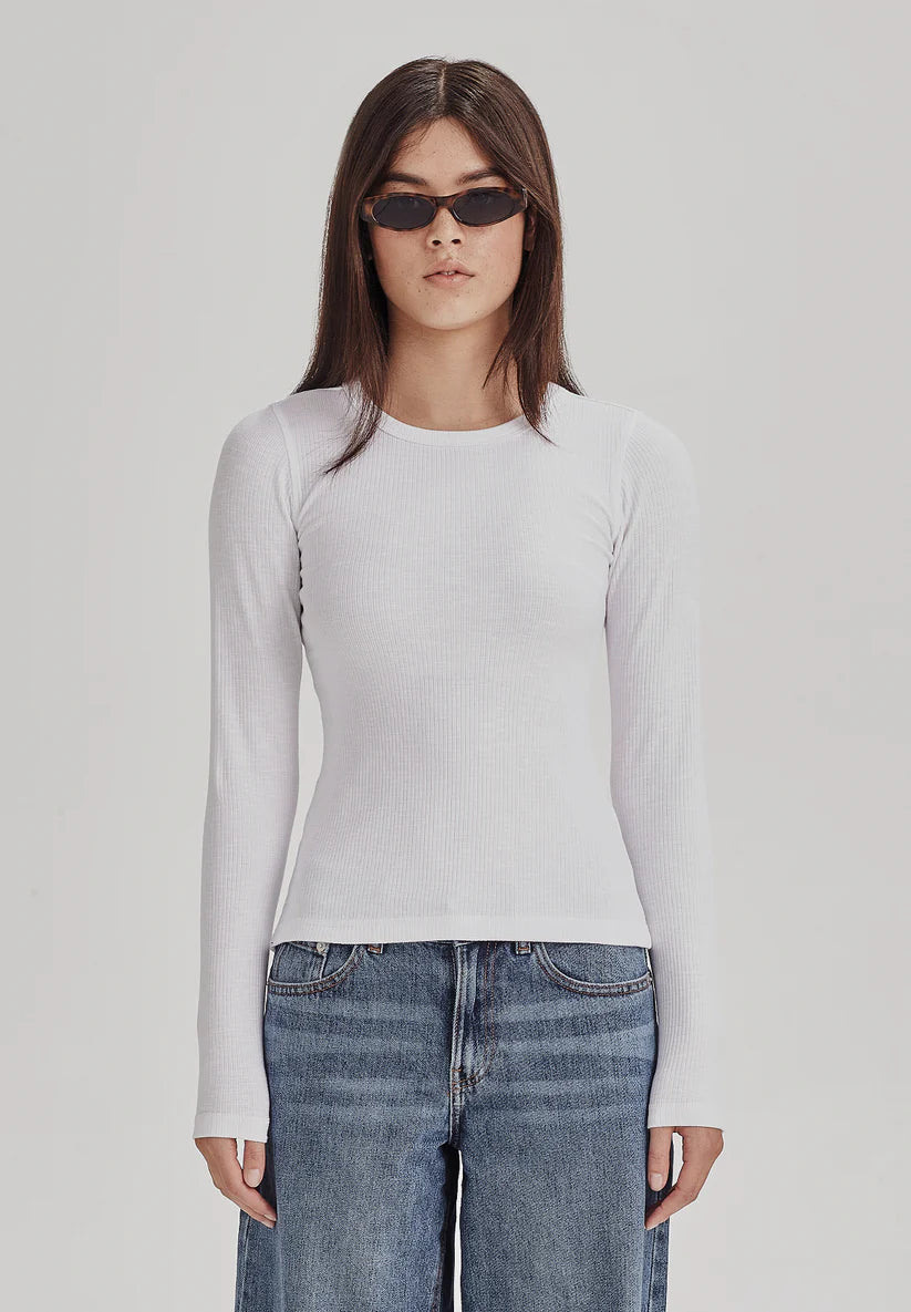 COMMONERS // Base Long Sleeve WHITE