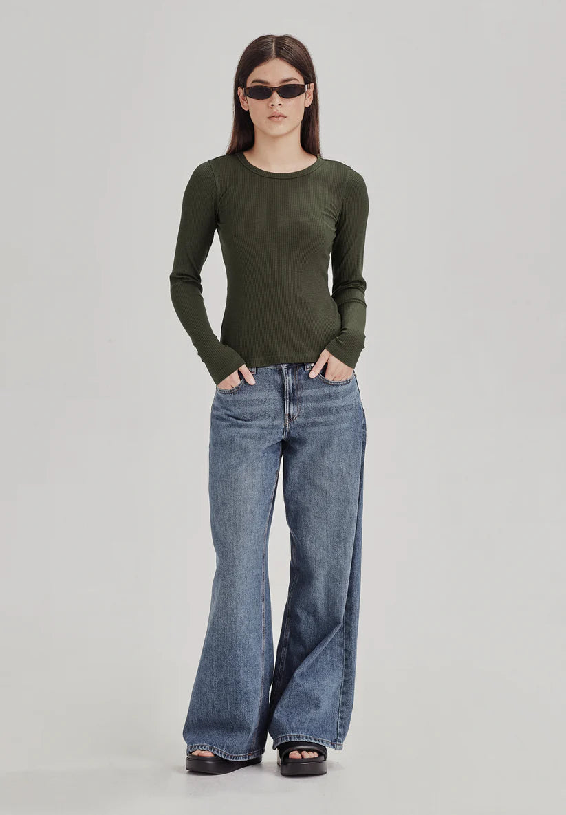 COMMONERS // Base Long Sleeve KHAKI