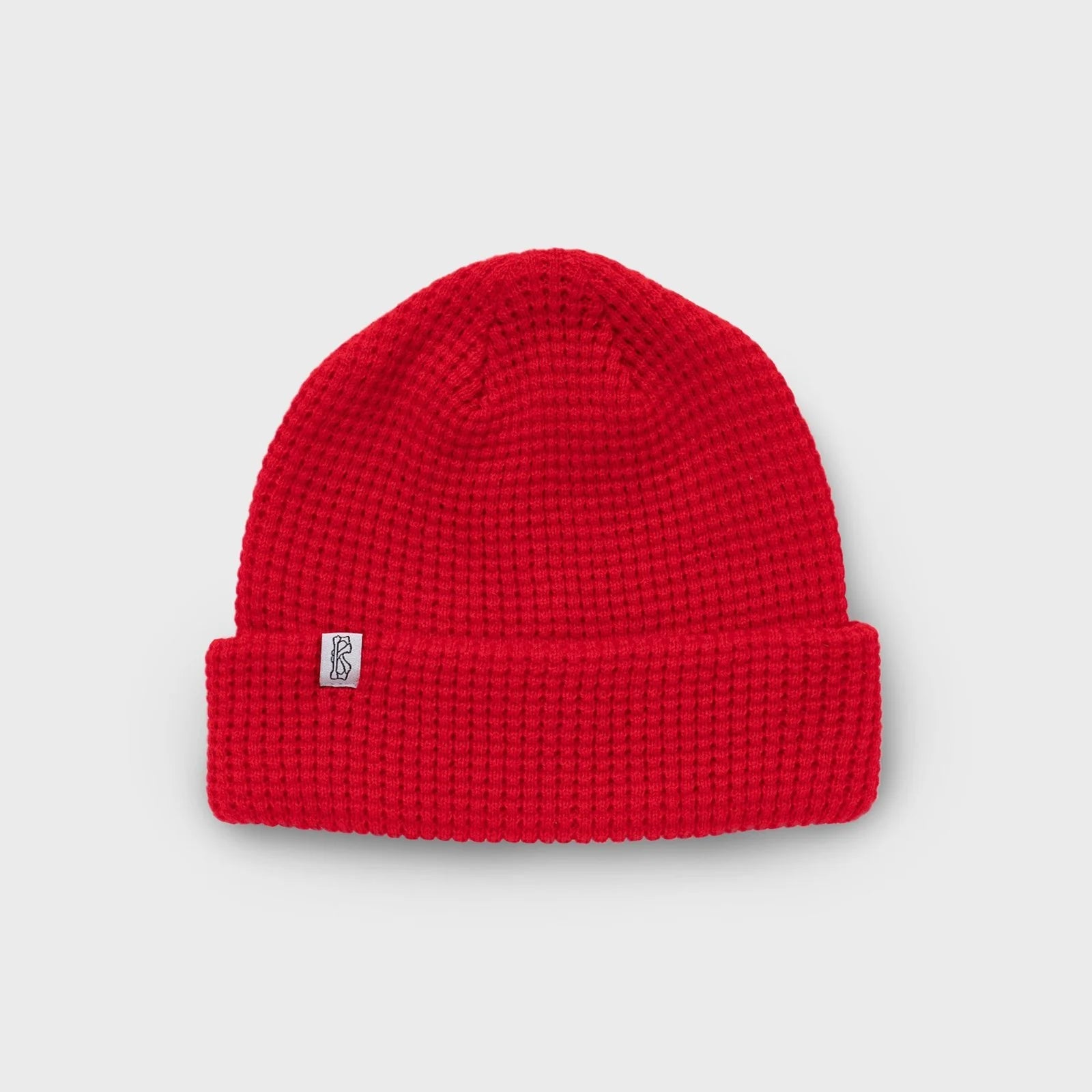 BILLY BONES // Waffle Knit Beanie CHERRY BOMB