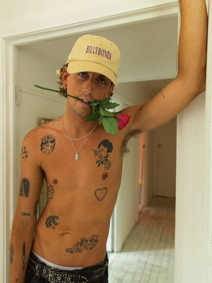 BILLY BONES // Feline Dad Cap BUTTER