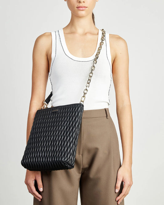 SABEN // Feature Handle GOLD LINK BLACK LEATHER