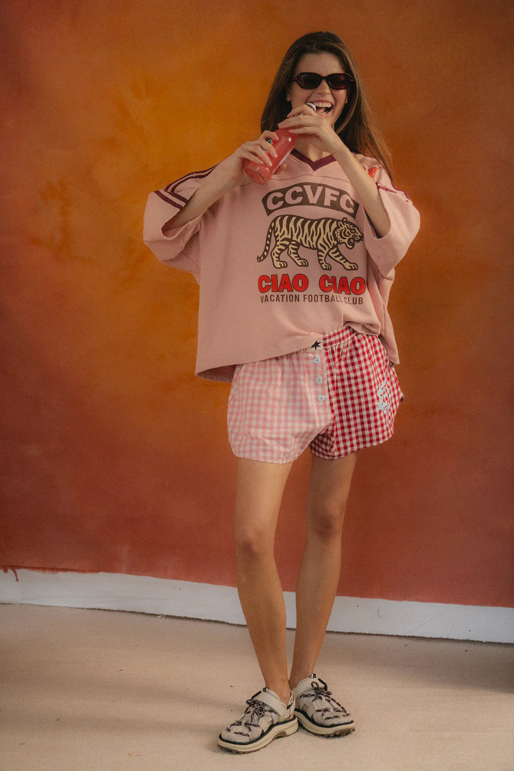 Tiger Spirit Club Sport Tee BLUSH