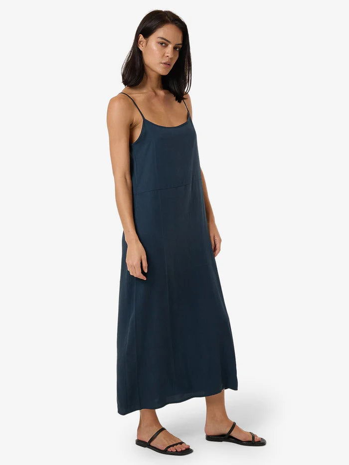 THRILLS // Breezy Slip Dress DARK SLATE